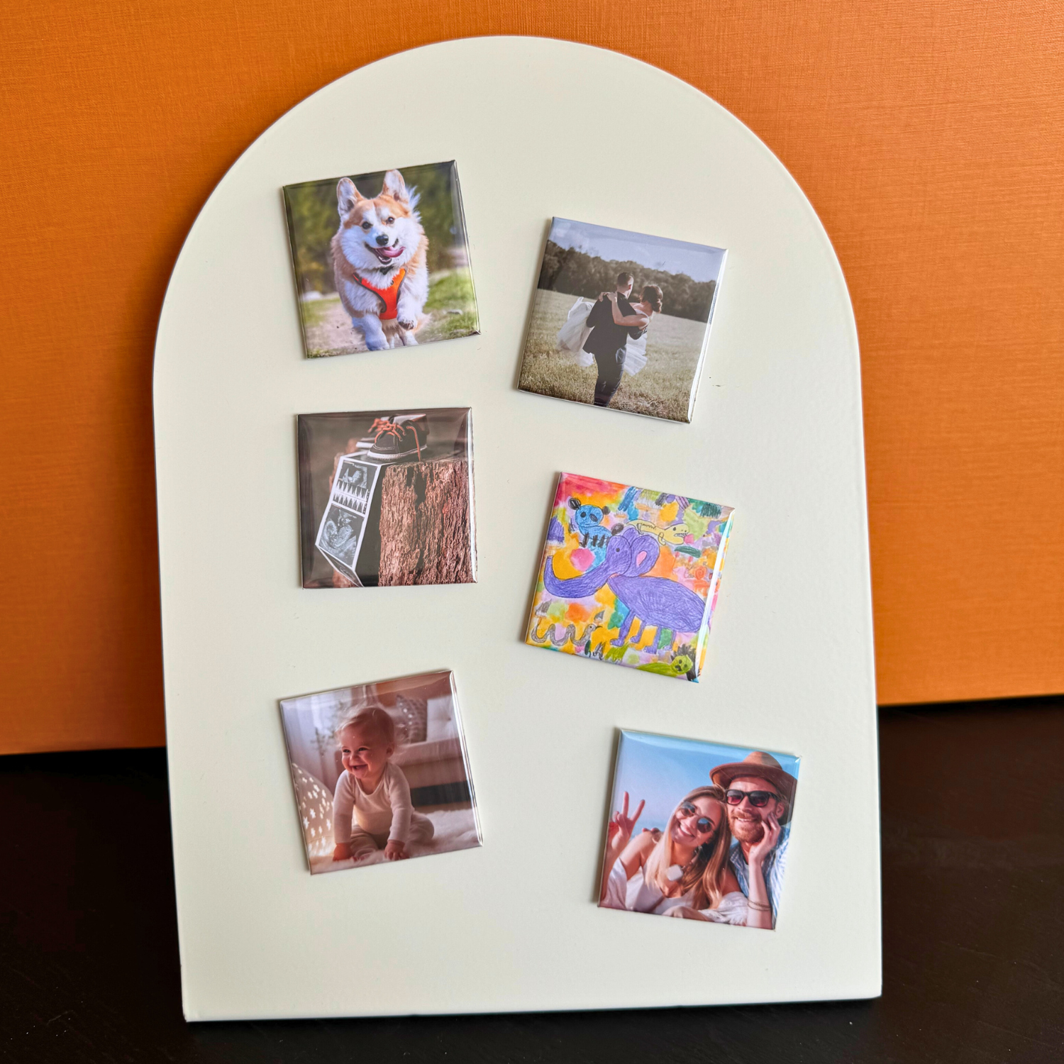 Gepersonaliseerde fotomagneten